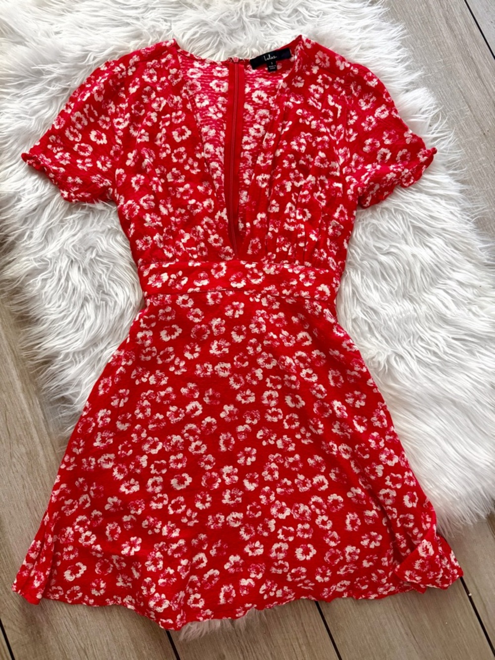 Lulus floral mini dress